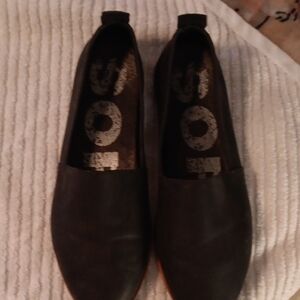 Sorel Black Slip-On Shoes